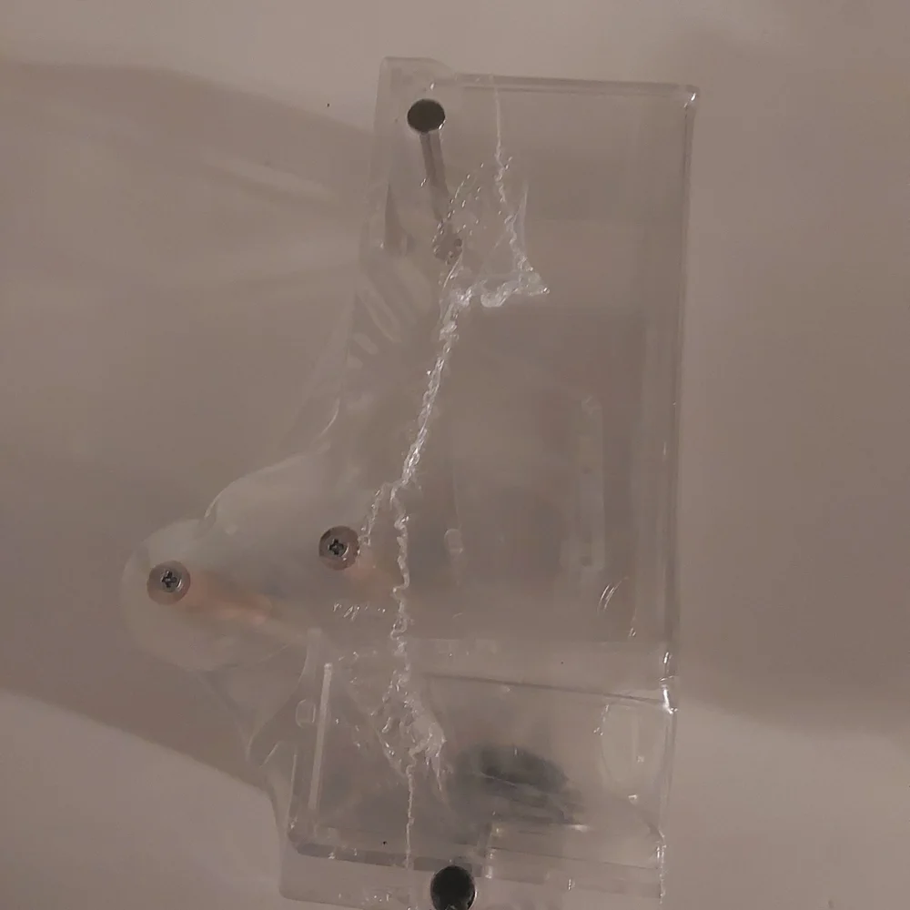Transparent food container cage no mess automatic bird feeder (111)